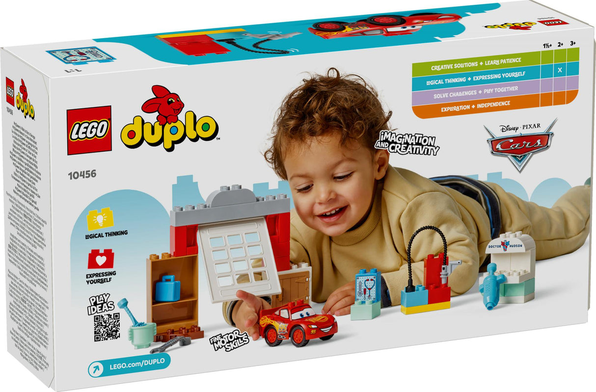 LEGO 10456 DUPLO Disney McQueen's Visit to Doc's Workshop, Construction Toy LEGO