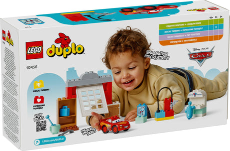 LEGO 10456 DUPLO Disney McQueen's Visit to Doc's Workshop, Construction Toy LEGO