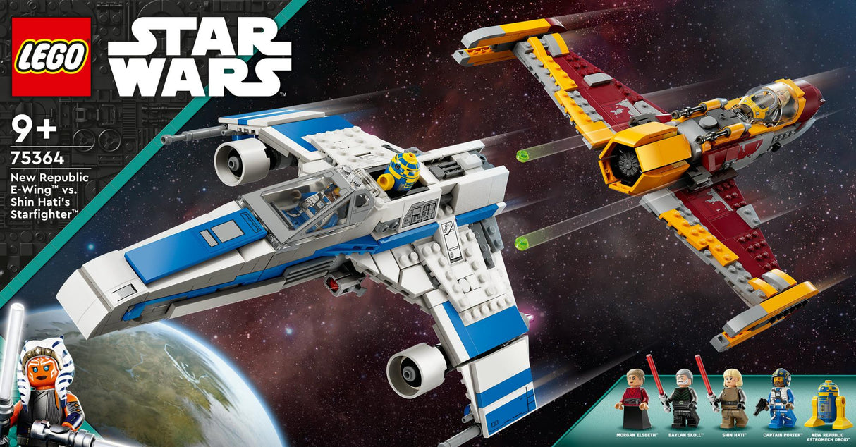 LEGO Star Wars - New Republic E-Wing™ vs. Shin Hati’s Starfighter™ (75364) LEGO