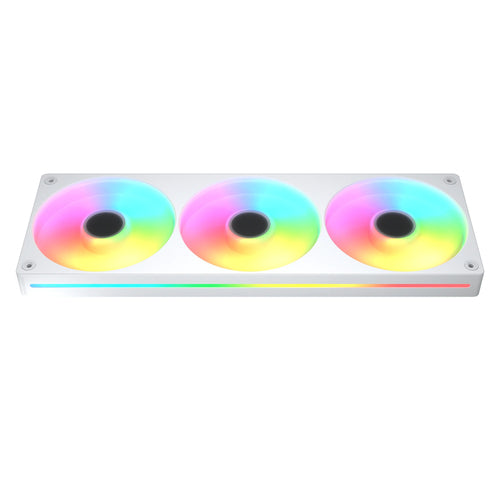 COUGAR Unity360-FB, 360 ARGB PWM, hvid Reverse Blade kabinetblæser – produktvisning