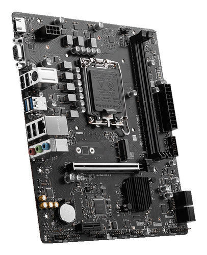MSI PRO H610M-E DDR4 bundkort - LGA1700, micro-ATX - visning 4