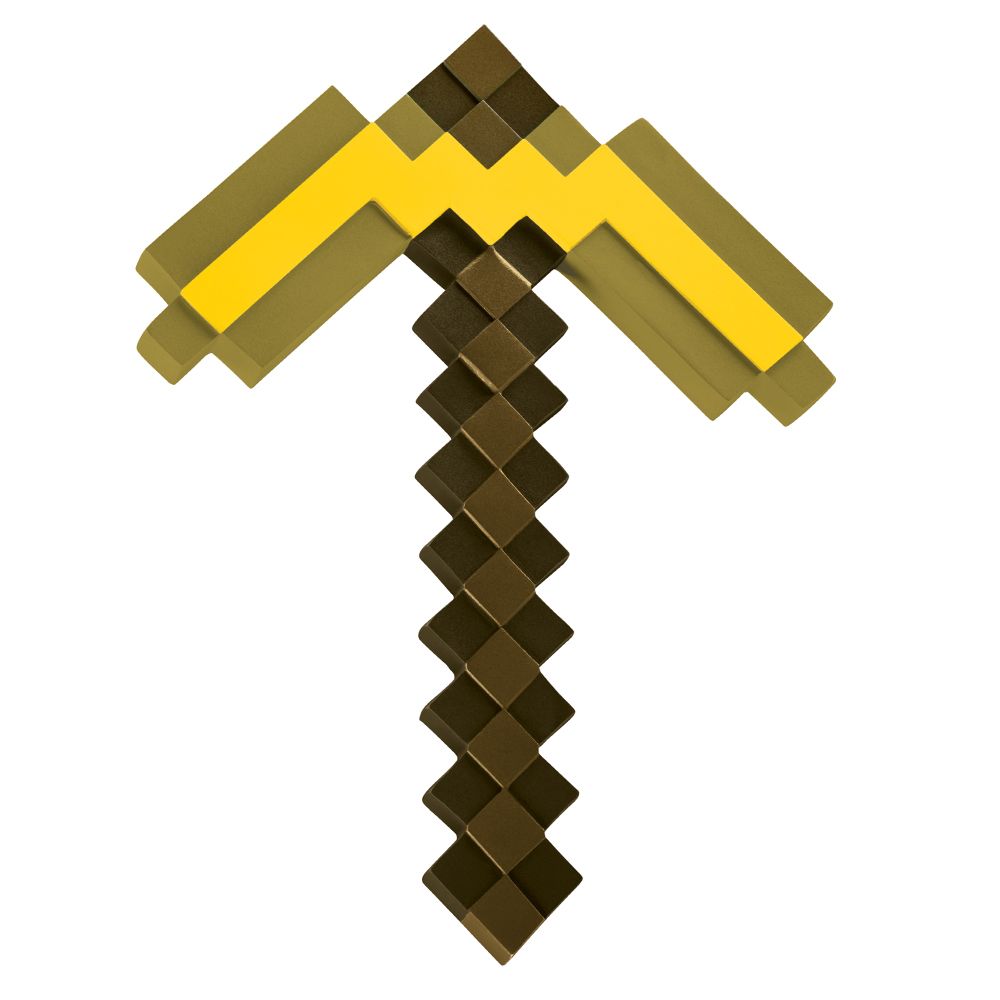 Disguise - Minecraft Gold Pickaxe (112299) Disguise