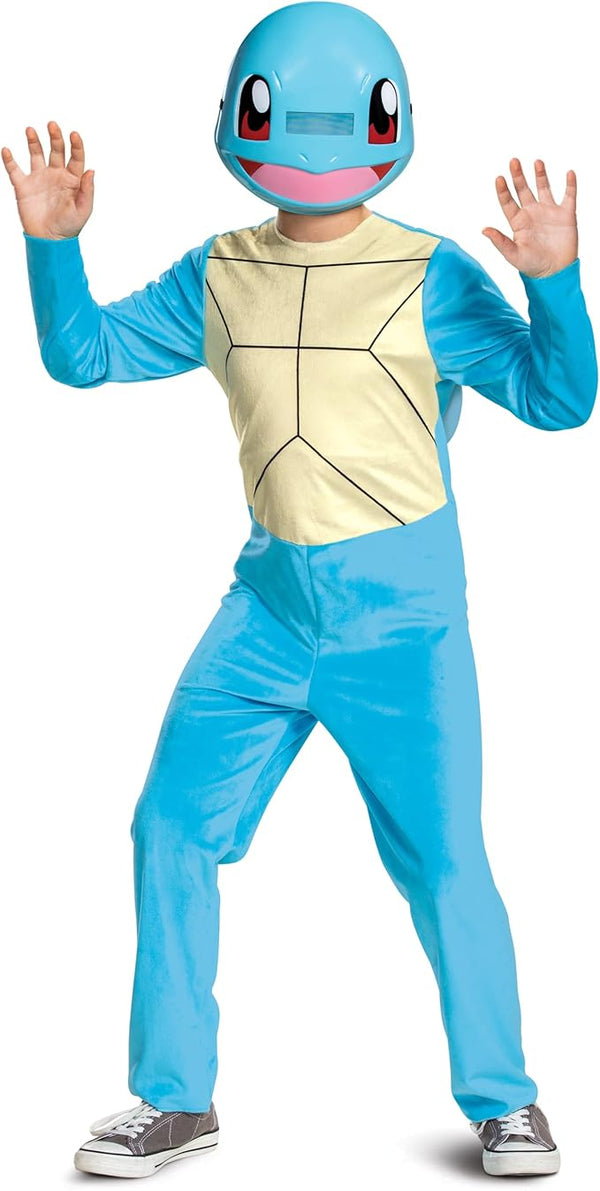 Pokémon Squirtle-kostume – 4–6 år