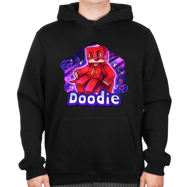 Doodie Hoodie - Schwarz