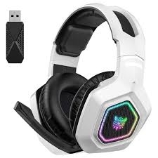 ONIKUMA B100 Trådløst Gaming Headset - Hvid
