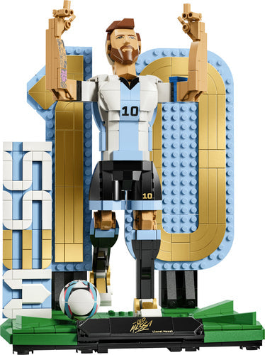 LEGO - Editions Football - Football Legend Lionel Messi (43015) Lego