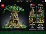 LEGO The Legend of Zelda 77092 – Deku-træet 2-i-1 – æskens bagside med den grønne træversion