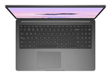 ASUS Chromebook CX1505CTA-S70092 – taster og arbejdsflade set ovenfra; tastaturlayout illustrativt