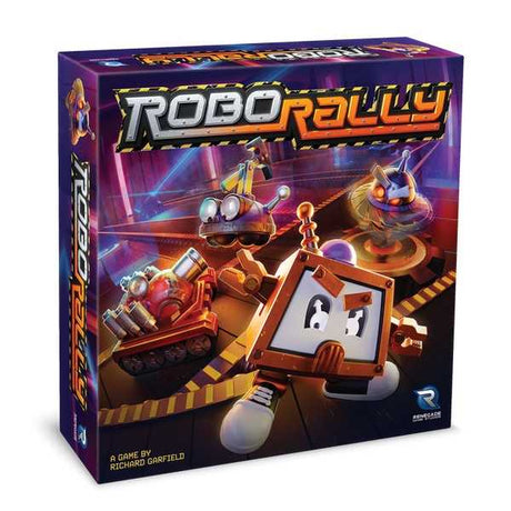 Robo Rally – engelsk brætspil – spilæske
