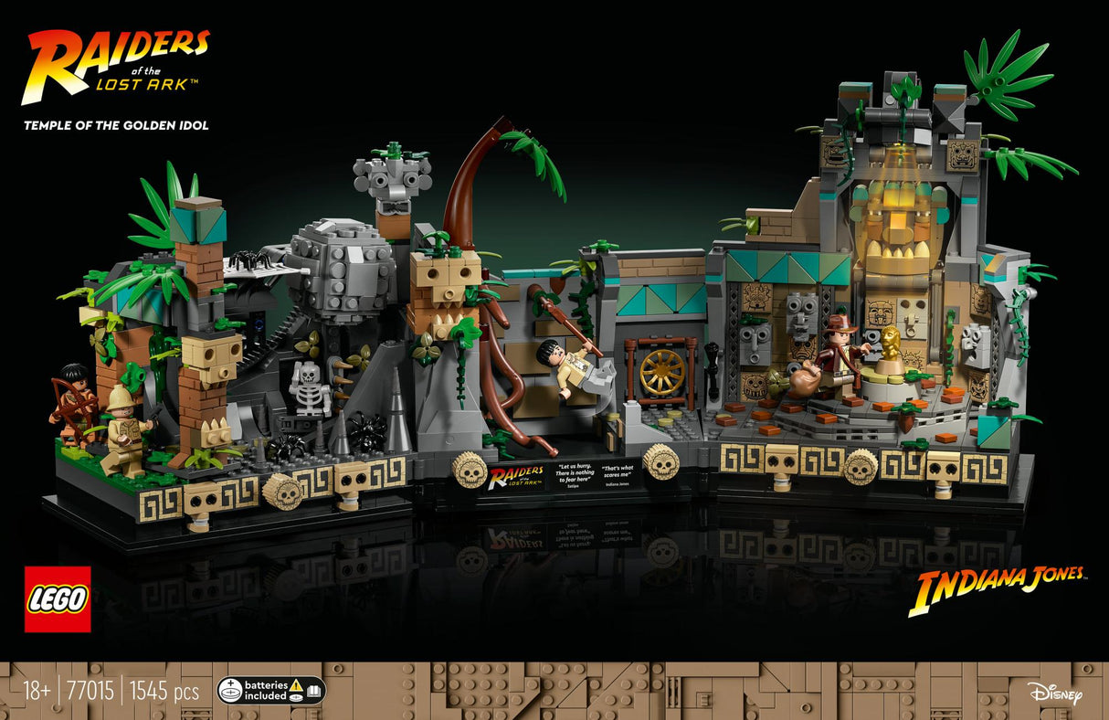 LEGO 77015 Indiana Jones Temple of the Golden Idol LEGO