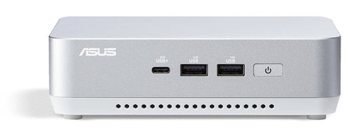 ASUS NUC 14 Pro+ Kit RNUC14RVSU700002I – front med USB-porte og tændknap