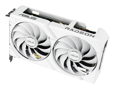 ASUS Radeon RX 9060 XT DUAL WHITE Edition 16GB – Hvid