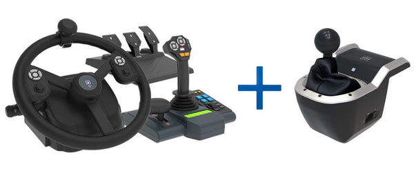HORI Farming Vehicle Control System og 7-Speed gearstang – PC