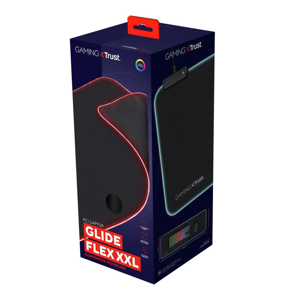 TRUST GXT764 GLIDE-FLEX RGB XXL MOUSEPAD TRUST