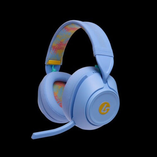 LucidSound LS500 Sunrise Paradise – blåt trådløst gamingheadset – forside
