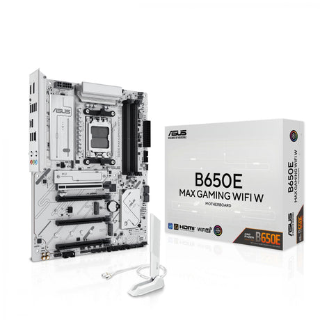 ASUS B650E MAX GAMING WIFI WHITE (ATX, B650, AM5, DDR5) ASUS
