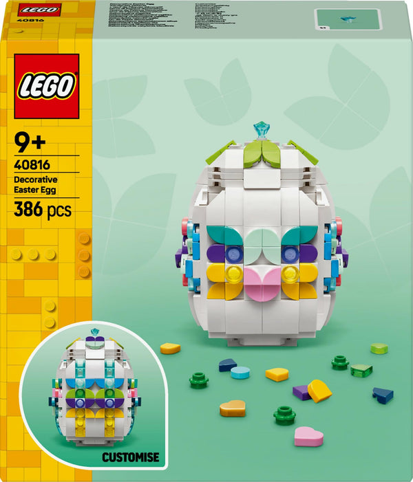 LEGO® Iconic - Dekorativt påskeæg