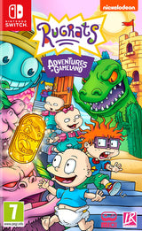 Rugrats: Adventures in Gameland Nintendo Switch – Omslag med PEGI-mærkning