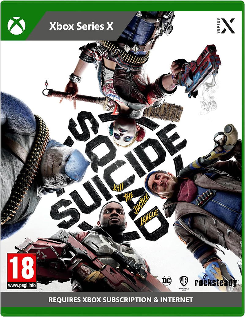 Suicide Squad: Kill the Justice League – Xbox Series X – spillets forside