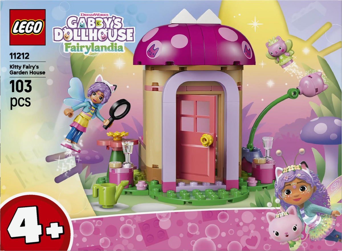 LEGO - Gabby's Dollhouse - Kitty Fairy's Garden House (11212) LEGO