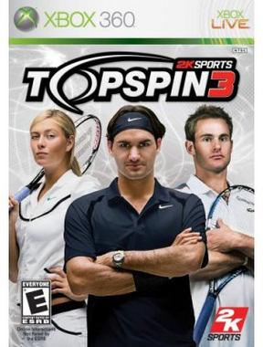 Top Spin 3 (Import) – Xbox 360 – spilomslag