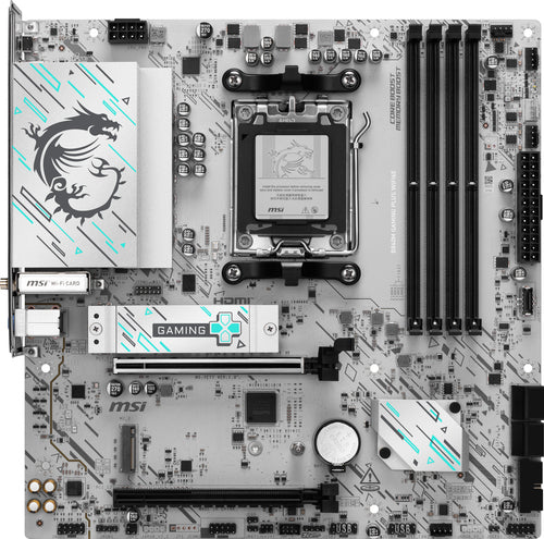 MSI B840M GAMING PLUS WIFI6E bundkort - AM5, micro-ATX