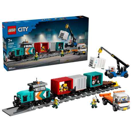 LEGO - LEGO City - Harbour Freight Train with Crane & Truck (60509)