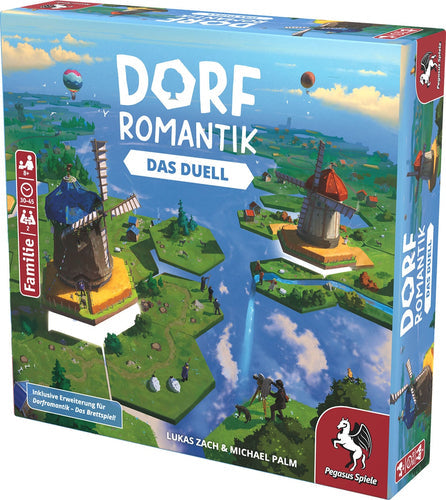 Pegasus Dorfromantik Das Duell Brætspil Tysk – Æske set fra siden