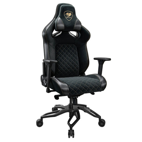 COUGAR Titan Pro V2 Gold F, sort gamingstol – produktvisning