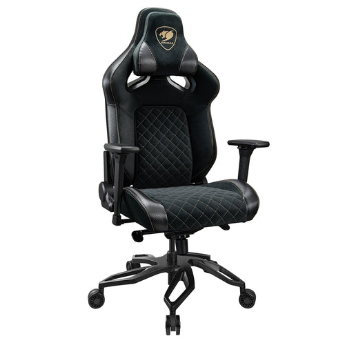 COUGAR Titan Pro V2 Gold F, sort gamingstol – produktvisning