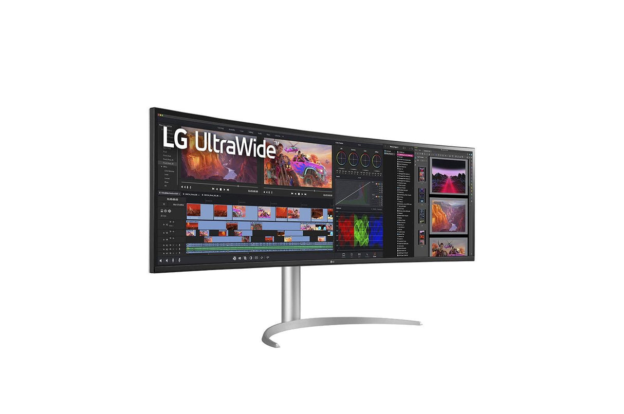 LG 49WQ95X-W 49 5120 x 1440 (UltraWide) HDMI DisplayPort USB-C 144Hz  Dockingskærm LG Electronics