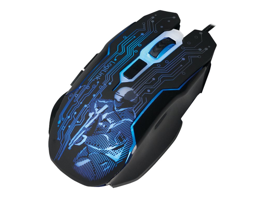 Optisches Kabel für LogiLink Gaming-Maus, Schwarz 