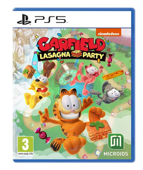 Garfield : Lasagna Party – PlayStation 5 – spilomslag