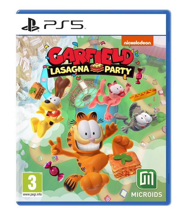 Garfield : Lasagna Party – PlayStation 5 – spilomslag