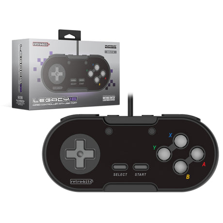 Retro-Bit Legacy16 USB – sort – produktbillede 1