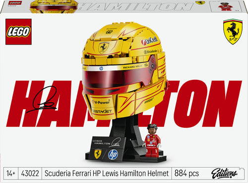 LEGO Editions Scuderia Ferrari HP Lewis Hamilton-hjelm