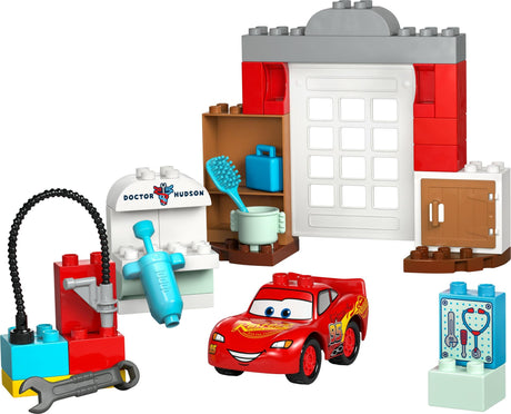 LEGO 10456 DUPLO Disney McQueen's Visit to Doc's Workshop, Construction Toy LEGO