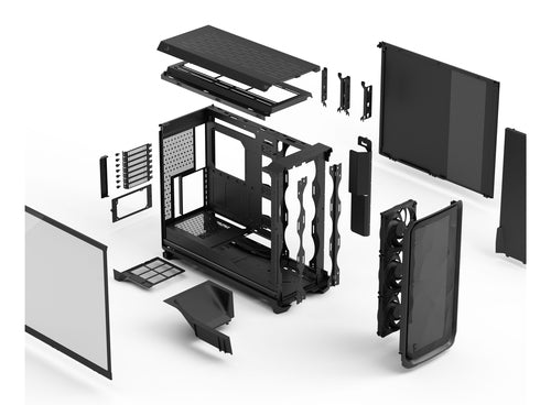 Midi Fractal Design Meshify 3 XL Black TG Light Tint