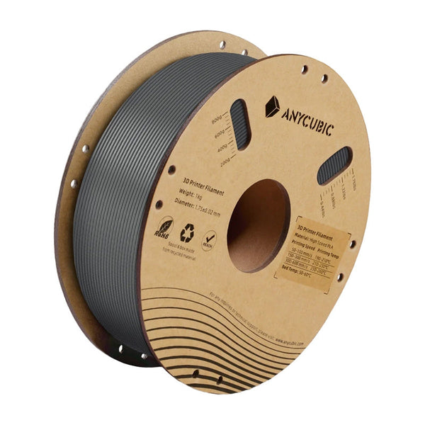 Anycubic High Speed PLA filament – grå, 1 kg