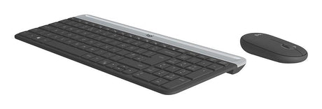 Logitech - Slim Wireless Keyboard and Mouse Combo MK470 NORDIC