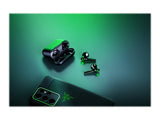 Razer Hammerhead True Wireless X Wireless Echte kabellose Kopfhörer Schwarz 