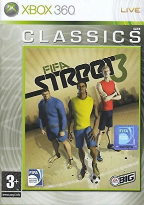 FIFA Street 3 – Classics – UK – Xbox 360 – spillets forside