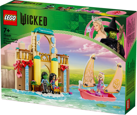 LEGO 75681 Wicked Glinda, Elphaba and Nessarose at Shiz University, construction toy LEGO