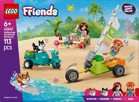 LEGO 42641 LEGO Friends Beach Adventure with Dogs LEGO