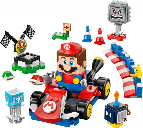 LEGO - Super Mario - Mario Kart™: Interactive LEGO® Mario™ & Standard Kart (72043) LEGO