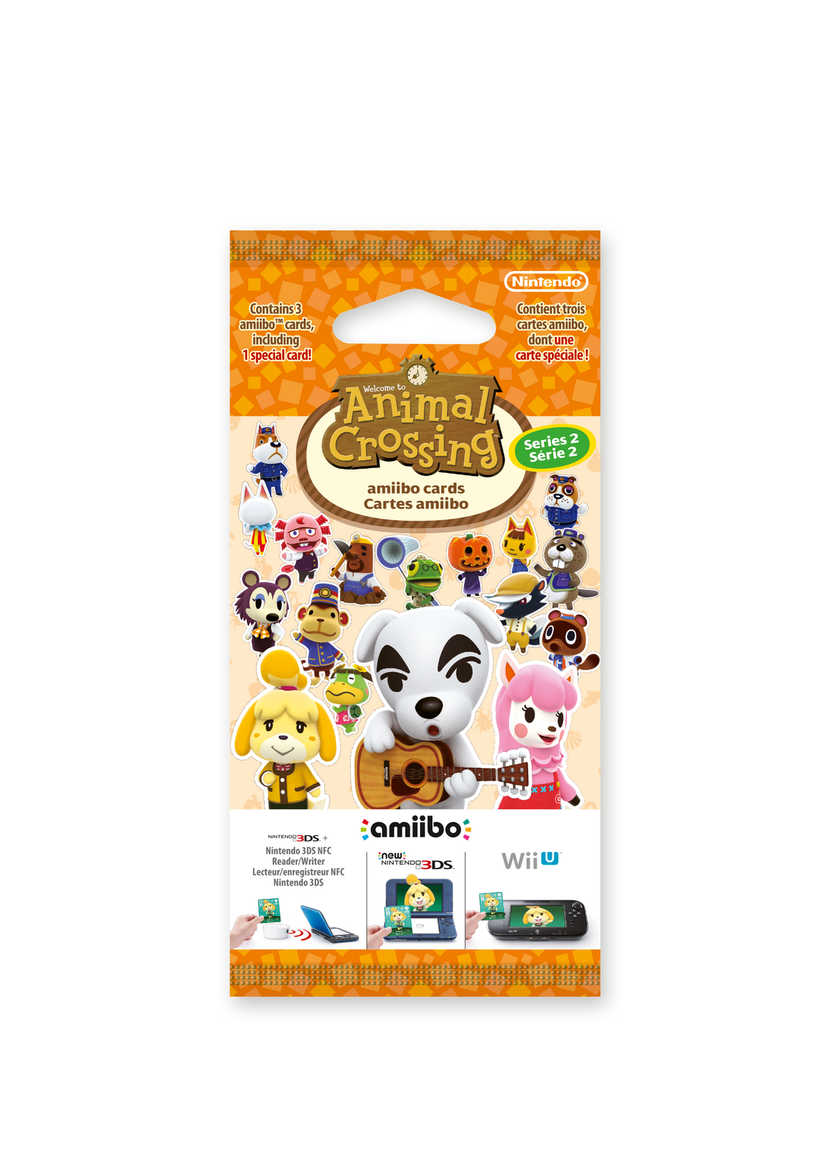 Nintendo Animal Crossing amiibo-kort Serie 2, 3 stk. – Kortpakke