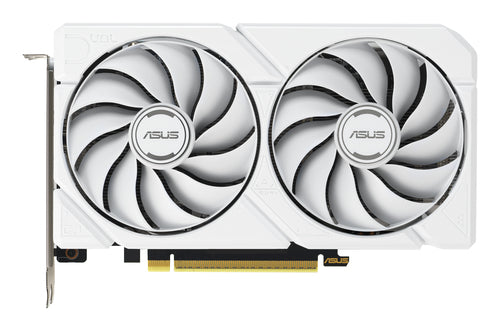 ASUS Radeon RX 9060 XT DUAL WHITE Edition 16GB – Hvid
