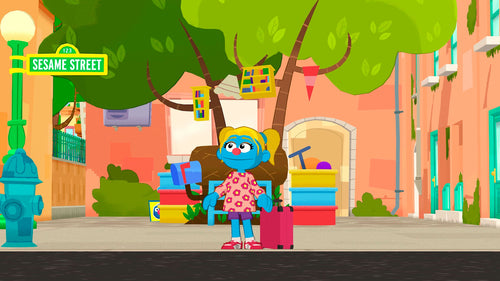 Sesame Street: Friends and Fun – PlayStation 5 – Figur ved bussen