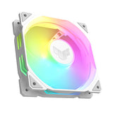 ASUS TUF GAMING TR120 ARGB – kabinetblæser – Hvid – Reverse