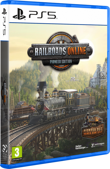 Railroads Online Pioneer Edition – PlayStation 5 – spilomslag